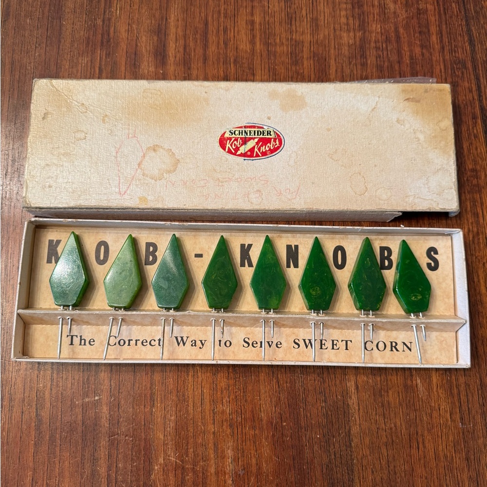 Schneider Green Korn Kob Holders